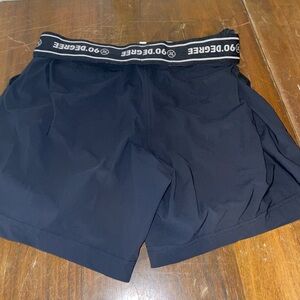 90 Degree By Reflex Women's Athletic Black Shorts